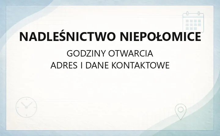 Nadleśnictwo Niepołomice - kontakt, drewno opałowe, zgłoszenie pożaru, edukacja leśna