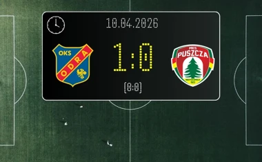 [PIŁKA NOŻNA] Betclic 1. liga – Odra Opole – Puszcza Niepołomice 1:0. <strong>Szymon Mida</strong> przesądził w końcówce