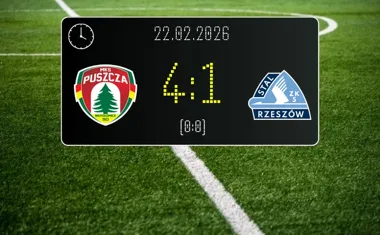 [PIŁKA NOŻNA] Puszcza Niepołomice – Stal Rzeszów 4:1 – przełamanie Puszczy w Betclic 1. lidze
