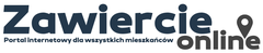 Banner serwisu zawiercieonline.pl z lokalnymi wydarzeniami