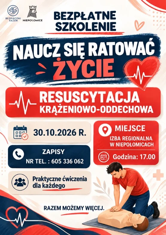Grafika promocyjna wydarzenia Bezpieczni i Świadomi: warsztaty RKO