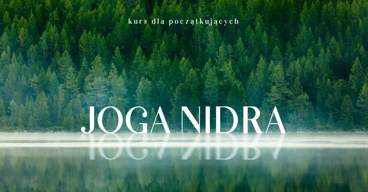 Grafika promocyjna wydarzenia Kurs Joga Nidry dla początkujących — relaks i głęboka regeneracja