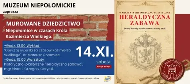 Rycerskie obyczaje i własny herb. Bezpłatne wydarzenia w zamku