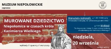 Akt parafii z 1350 roku inspiracją dla warsztatów kaligrafii