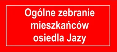 Mieszkańcy Jazów zdecydują o zadaniach do Funduszu Osiedlowego